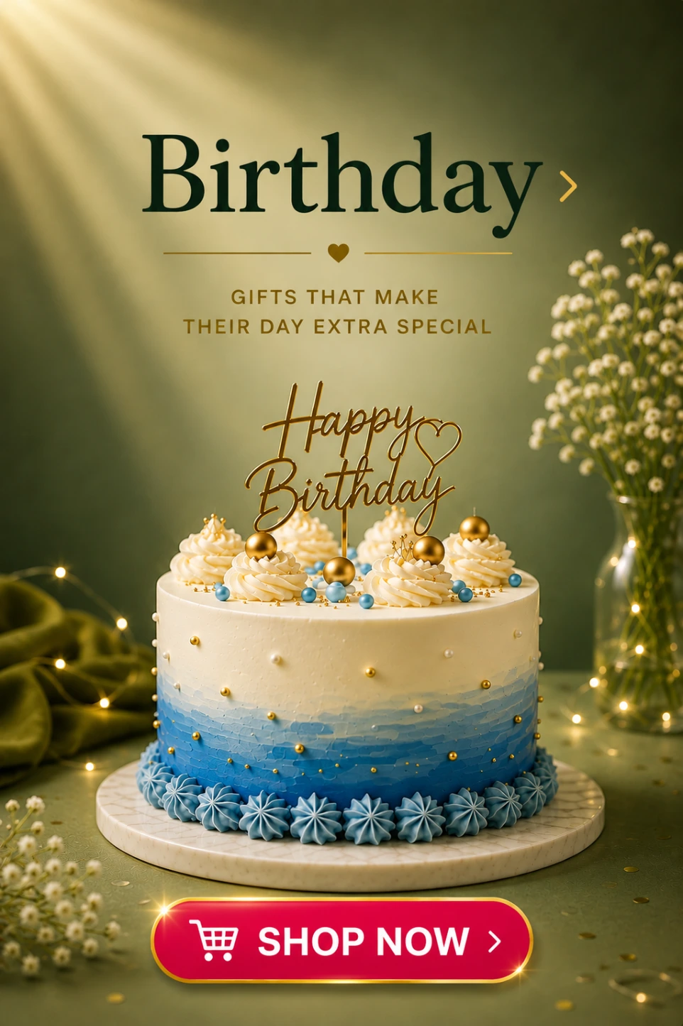 Gifts for birthday celebrations