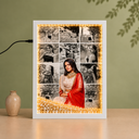 Personalized LED Pearl Photo Frame