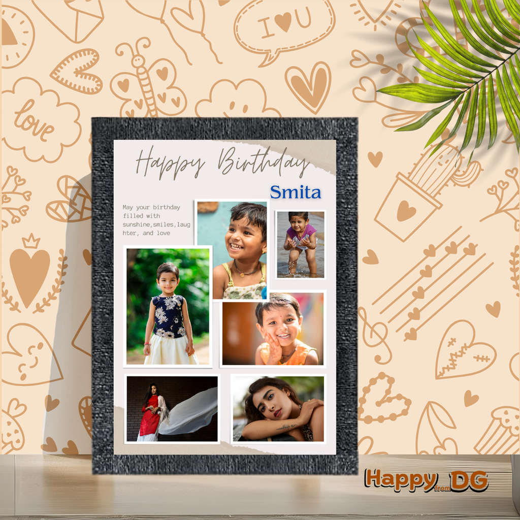 Birthday Photo Frame 1B